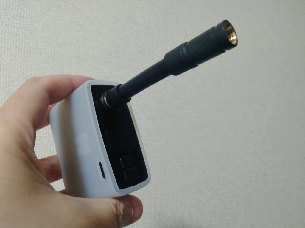 電動ポンプ樹脂アダプター装着時